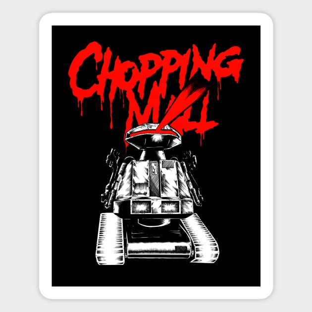 Chop 2 Magnet by JonathanGrimmArt